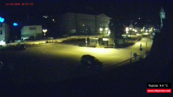 Střed obce Rokytnice nad Jizerou