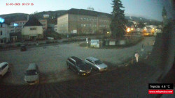 Střed obce Rokytnice nad Jizerou