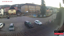 Střed obce Rokytnice nad Jizerou