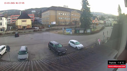 Střed obce Rokytnice nad Jizerou