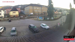 Střed obce Rokytnice nad Jizerou