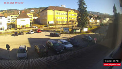 Střed obce Rokytnice nad Jizerou