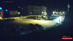 Střed obce Rokytnice nad Jizerou