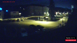 Střed obce Rokytnice nad Jizerou