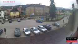 Střed obce Rokytnice nad Jizerou