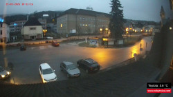 Střed obce Rokytnice nad Jizerou