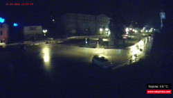 Střed obce Rokytnice nad Jizerou