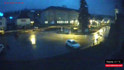 Střed obce Rokytnice nad Jizerou