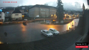 Město Rokytnice nad Jizerou - Střed obce Rokytnice nad Jizerou - 17.3.2026 v 05:45 Město Rokytnice nad Jizerou - Střed obce Rokytnice nad Jizerou - 17.3.2026 v 05:45