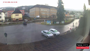 Město Rokytnice nad Jizerou - Střed obce Rokytnice nad Jizerou - 17.3.2026 v 06:15 Město Rokytnice nad Jizerou - Střed obce Rokytnice nad Jizerou - 17.3.2026 v 06:15