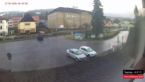 Město Rokytnice nad Jizerou - Střed obce Rokytnice nad Jizerou - 17.3.2026 v 06:45 Město Rokytnice nad Jizerou - Střed obce Rokytnice nad Jizerou - 17.3.2026 v 06:45