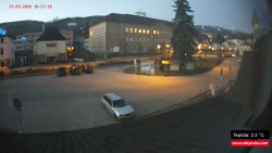 Střed obce Rokytnice nad Jizerou