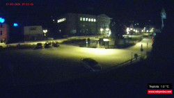 Střed obce Rokytnice nad Jizerou