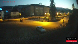 Střed obce Rokytnice nad Jizerou