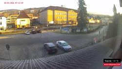 Střed obce Rokytnice nad Jizerou