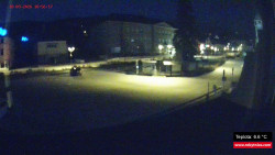 Střed obce Rokytnice nad Jizerou