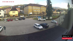 Střed obce Rokytnice nad Jizerou