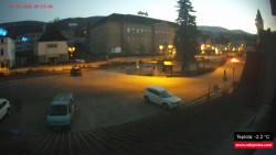 Střed obce Rokytnice nad Jizerou