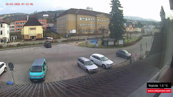 Střed obce Rokytnice nad Jizerou