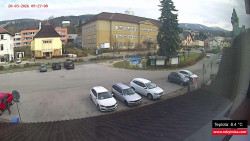 Střed obce Rokytnice nad Jizerou