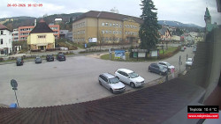 Střed obce Rokytnice nad Jizerou