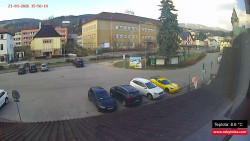 Střed obce Rokytnice nad Jizerou