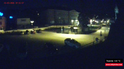 Střed obce Rokytnice nad Jizerou