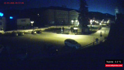 Střed obce Rokytnice nad Jizerou