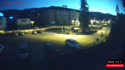 Střed obce Rokytnice nad Jizerou