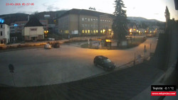 Střed obce Rokytnice nad Jizerou