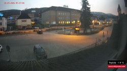 Střed obce Rokytnice nad Jizerou