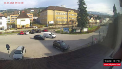 Střed obce Rokytnice nad Jizerou