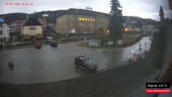 Střed obce Rokytnice nad Jizerou