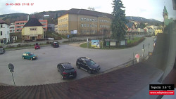 Střed obce Rokytnice nad Jizerou