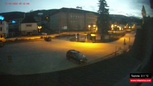 Město Rokytnice nad Jizerou - Střed obce Rokytnice nad Jizerou - 27.3.2026 v 05:15 Město Rokytnice nad Jizerou - Střed obce Rokytnice nad Jizerou - 27.3.2026 v 05:15