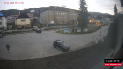 Střed obce Rokytnice nad Jizerou