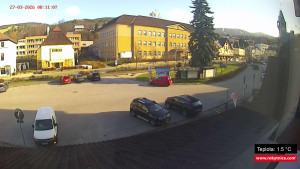 Město Rokytnice nad Jizerou - Střed obce Rokytnice nad Jizerou - 27.3.2026 v 08:15 Město Rokytnice nad Jizerou - Střed obce Rokytnice nad Jizerou - 27.3.2026 v 08:15