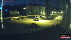 Střed obce Rokytnice nad Jizerou