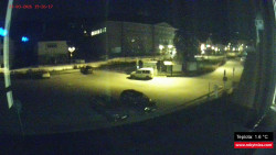 Střed obce Rokytnice nad Jizerou