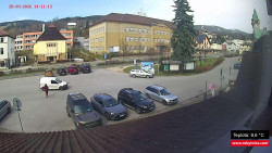 Střed obce Rokytnice nad Jizerou