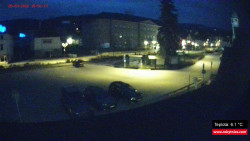 Střed obce Rokytnice nad Jizerou