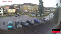 Střed obce Rokytnice nad Jizerou