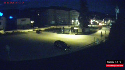 Střed obce Rokytnice nad Jizerou