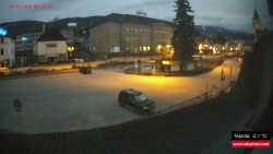 Střed obce Rokytnice nad Jizerou