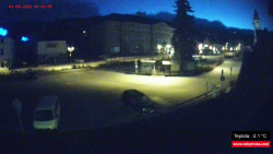 Střed obce Rokytnice nad Jizerou