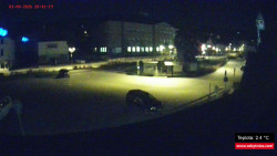 Střed obce Rokytnice nad Jizerou