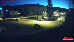 Střed obce Rokytnice nad Jizerou