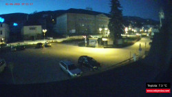 Střed obce Rokytnice nad Jizerou