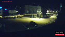 Střed obce Rokytnice nad Jizerou