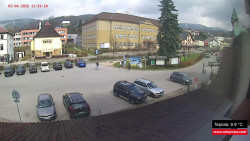 Střed obce Rokytnice nad Jizerou